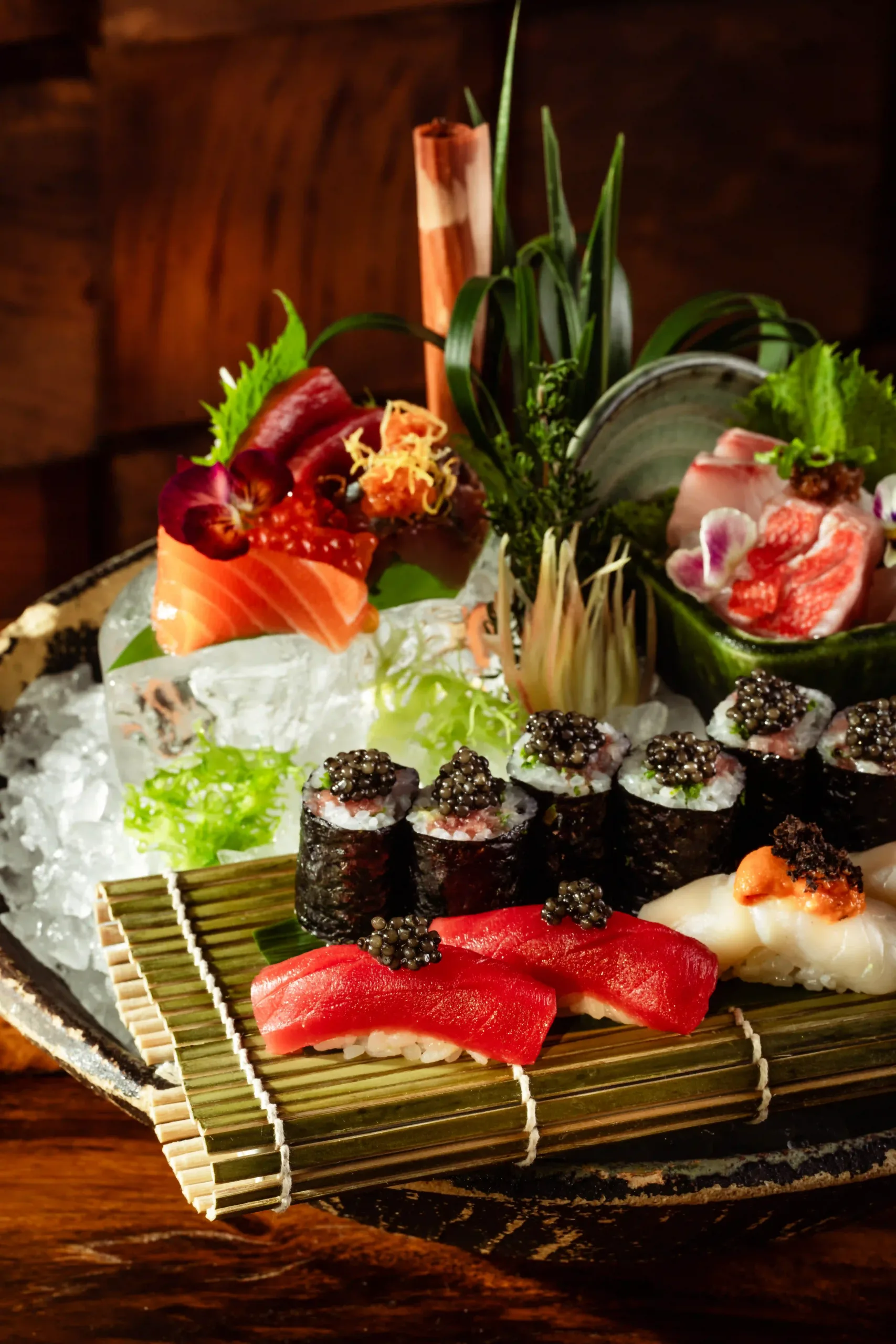 Chef's Selection: Sushi and Sashimi Platter
